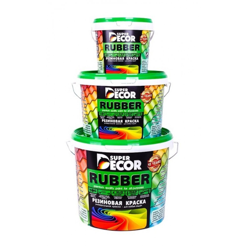 Краска резиновая 3 кг КАРИБСКАЯ НОЧЬ №12