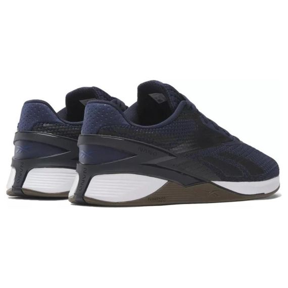 Кроссовки для кроссовок Reebok Nano X3, низкие, сине-черные, юнисекс
