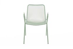 "Зевс" стул стальной, цвет мятный