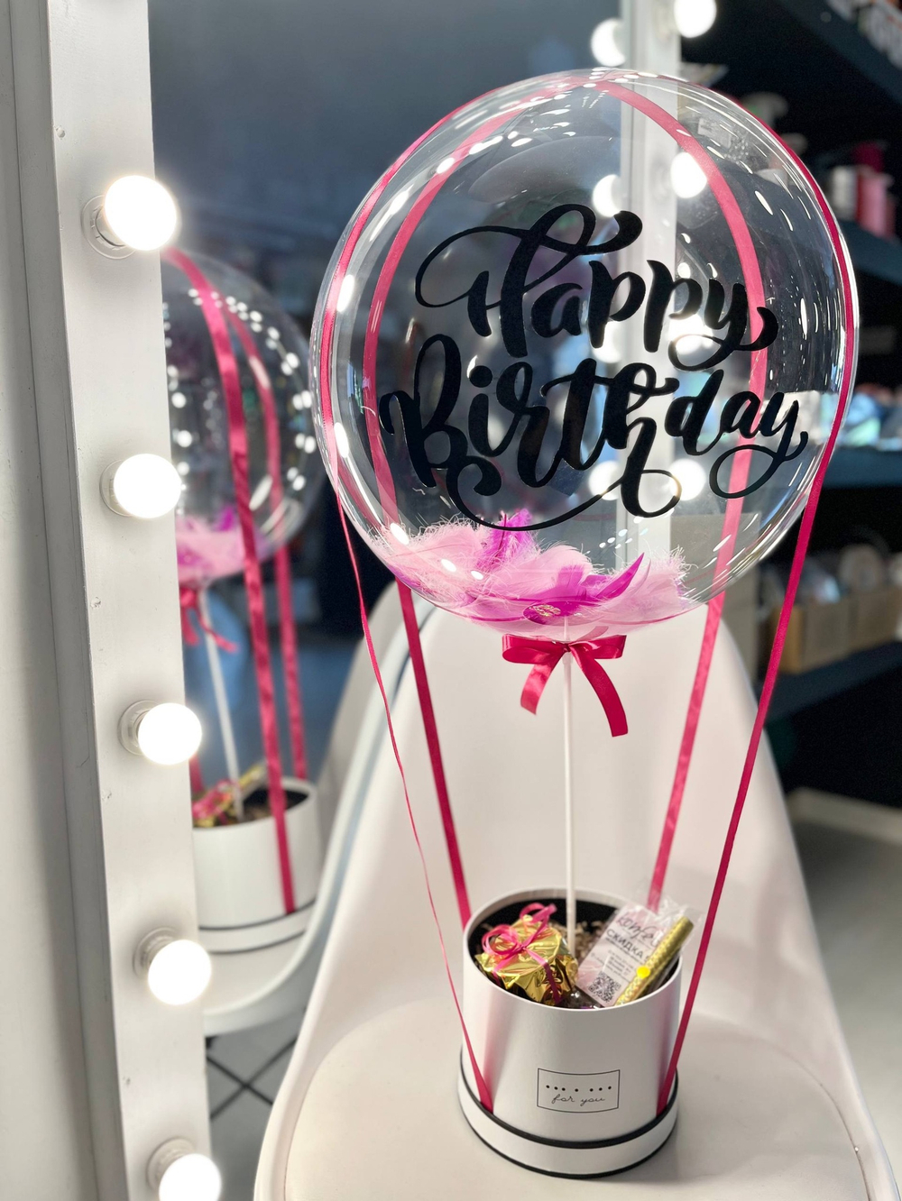 Шляпная коробка сюрприз/подарок №3594