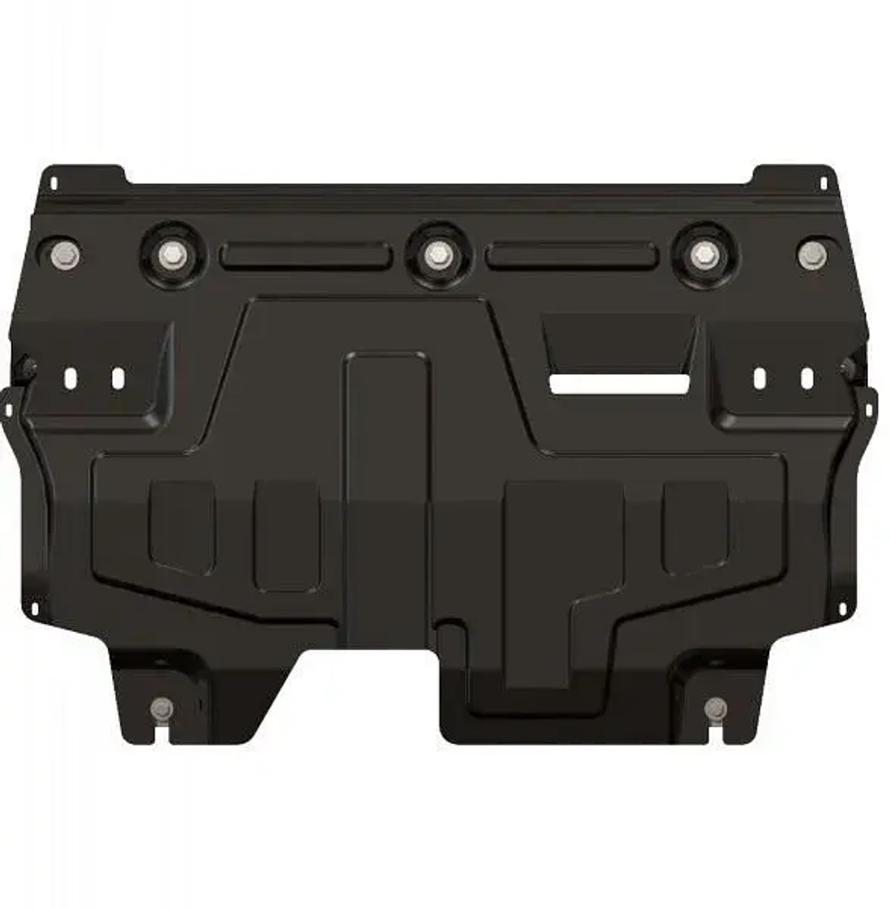 Защита картера и КПП Sheriff для Volkswagen Polo V (Mk5) 2009-2020 арт.26.2088 V1