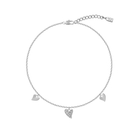 Браслет на ногу Love