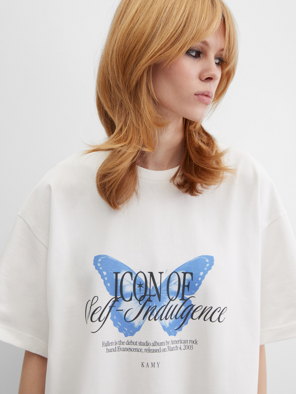 Футболка Icon, молочная