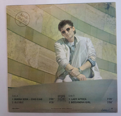 Винтажная виниловая пластинка Mauro Buona Sera Ciao Ciao 45 RPM (Bulgaria 1988)