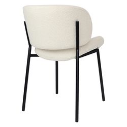 Стул Embrace, букле, молочный