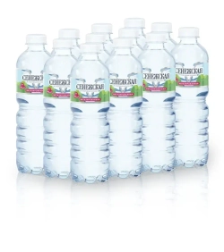 Вода негазированная Сенежская питьевая, 12 шт х 0,5 л