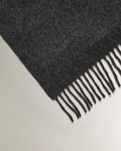 Zara Home плед из шерсти, серый, 140x190 см · 6306/004