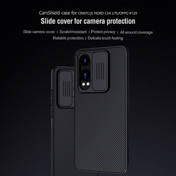 Чехол от Nillkin с защитной шторкой для камеры на OnePlus Nord CE4 Lite, серии CamShield Case