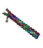 Застежка-молния декоративная металл №5 16см