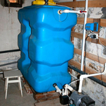 Емкость Пласт Инжиниринг прямоугольная 1500 л. вертикальный (1500x750x1840см;синий) - арт.560094