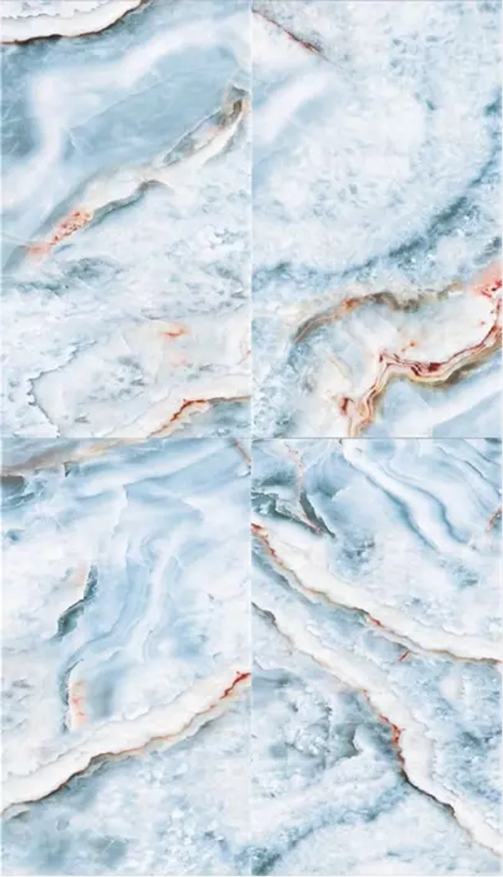 Панель ПВХ 3D Оникс голубой рисунок 2700х250 мм