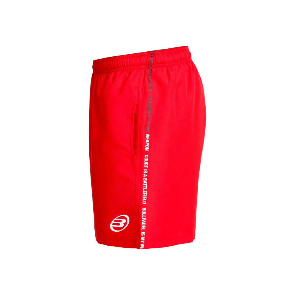 Мужские теннисные шорты Bullpadel Agnus Shorts Men - Red