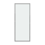 Боковая стенка Grossman Style 200.K33.05.100.10.00 (100х195) хром,стекло прозрачное, 1 место