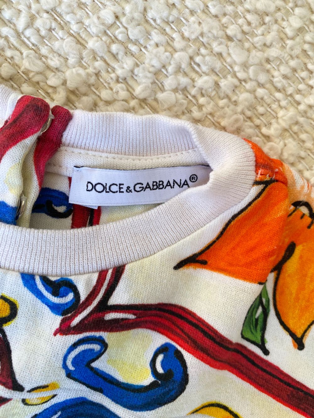 Хлопковый костюм Dolce&Gabana, 86
