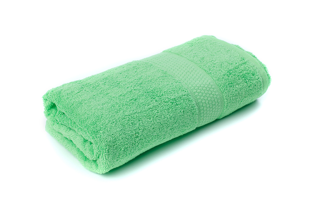 Полотенце махровое, г/к, 100х150, арт. 100-150 BS, 400 гр/м2, цвет: 601-салатовый,