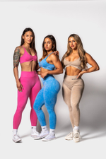 Леггинсы High Waisted Push-Up Leggings TOTALLY SEAMLESS 303 Кремовые