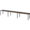 Бенч линейный на 3 рабочих места АМБЛ-005-3  5400x730x760 Арго-М