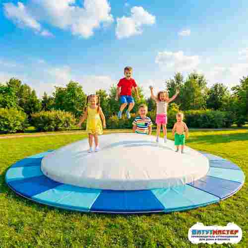 Надувная подушка на платформе «Облако радости» 6,4×6,4×2 м