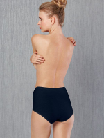 Высокие хлопковые трусики Doreanse Cotton Premium (Размер: S) (Цвет: темно-синий)