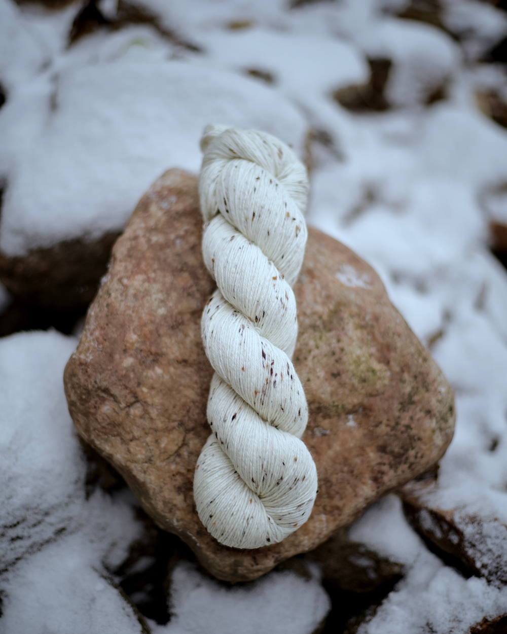 Предзаказ носочный твид "Неокрашенный"