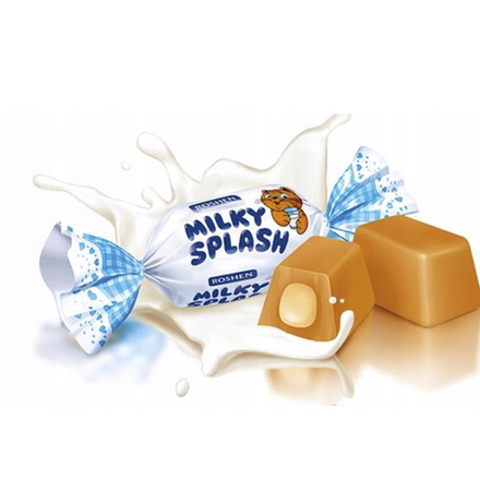Ирис Milky splash с молочной начинкой Рошен весовые (3268)