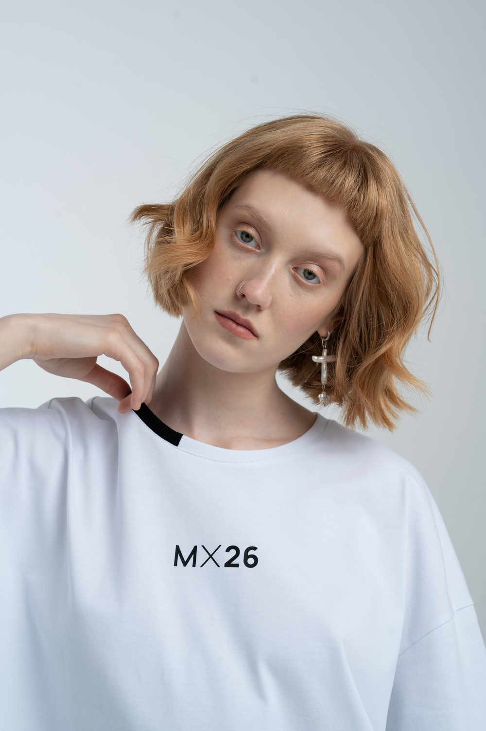 Футболка oversize из плотного трикотажа