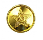 Пуговица золотая 14 мм СА