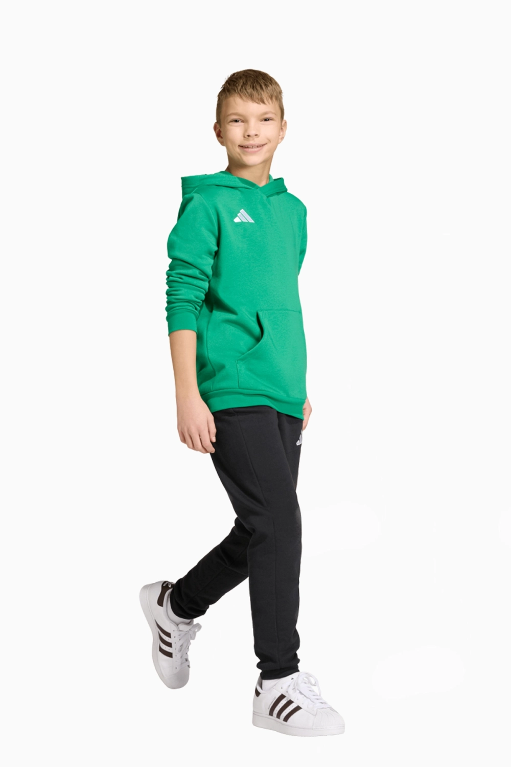 Кофта adidas Entrada 26 Sweat Junior - зеленый