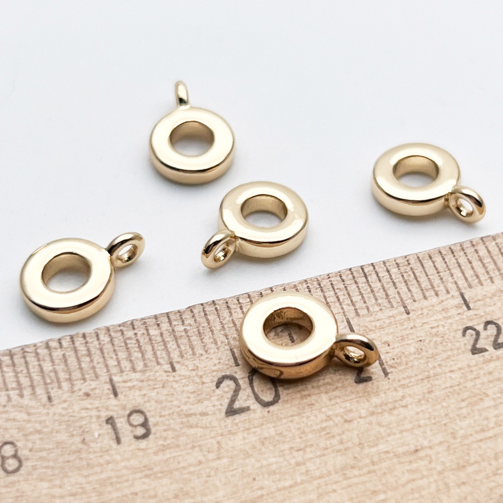 Бейл, цвет золото, размер 11*8 мм, отверстие 4 мм, цена за 1 шт