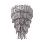 Люстра KG1258P-12 chrome/silver