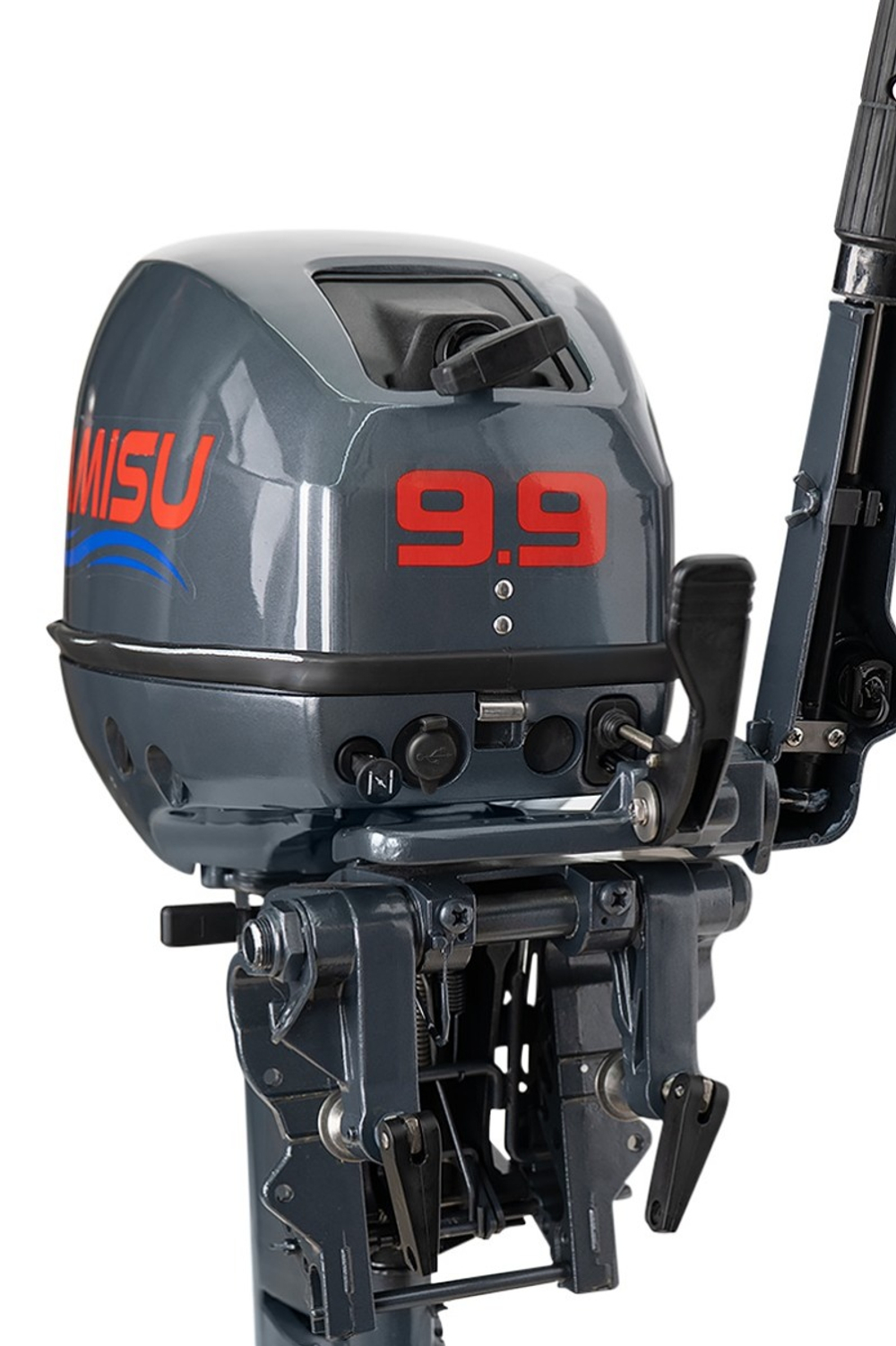 YACHTMAN-360 НДНД красный-черный + KAMISU T 9.9 BMS (комплект лодка + мотор)