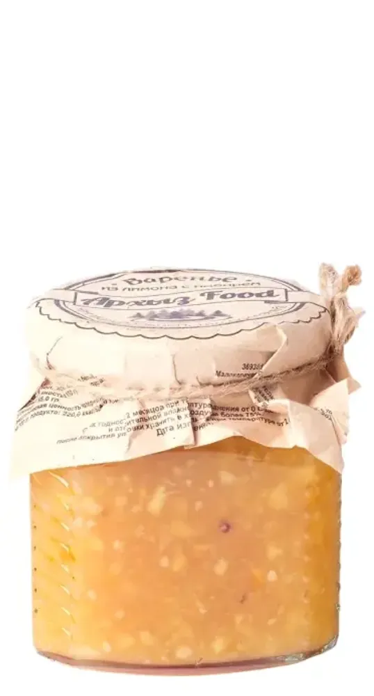 Варенье "Архыз Eco Food" - из лимона и имбиря 300г