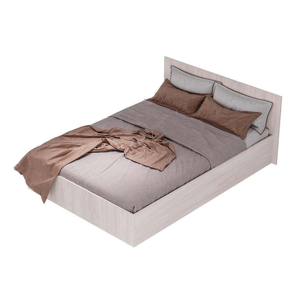 Кровать Белла КР-11 1,4 м ясень белый (без основания)