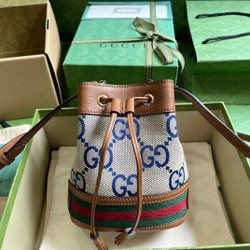 Gucci Ophidia Mini GG Bucket Bag
