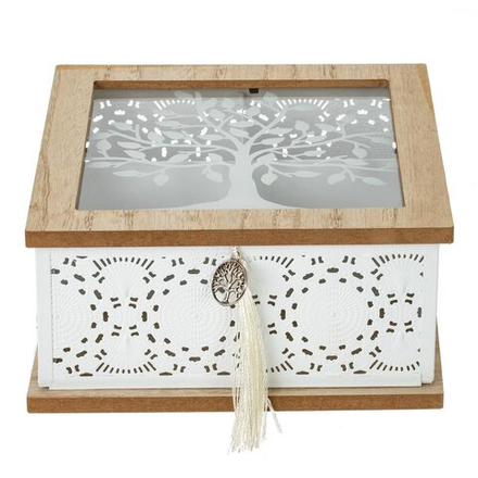 GAEM Шкатулка для чайных пакетиков, L18,5 W18,5 H9 см