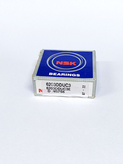 Подшипник NSK 6203DDUC3E 17х40х12 мм к-т 2 шт.