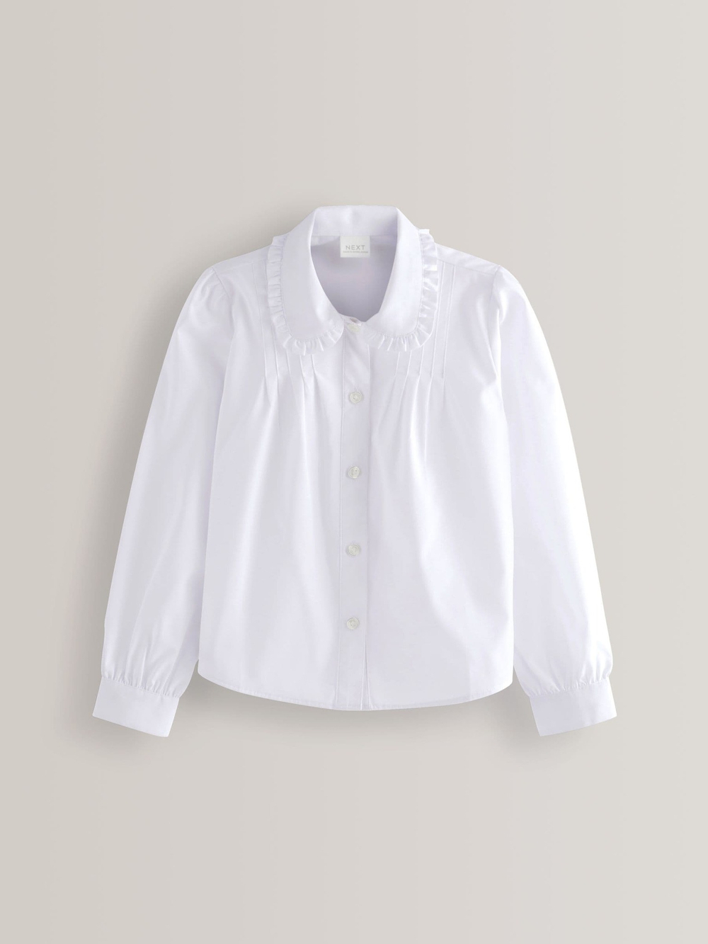 Рубашка школьная для девочки Next C52-970, Белый