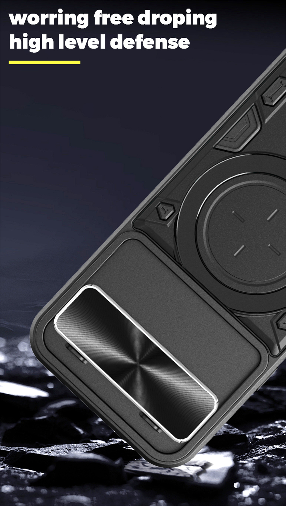Чехол с кольцом Big Ring Case для Google Pixel 10А