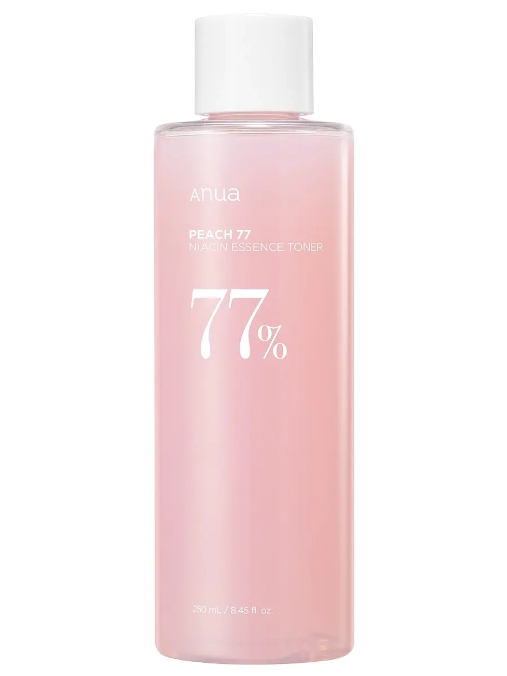 Anua Тонер-эссенция с экстрактом персика и ниацинамидом для гладкой и сияющей кожи Peach 77 Niacin Essence Toner 250 мл