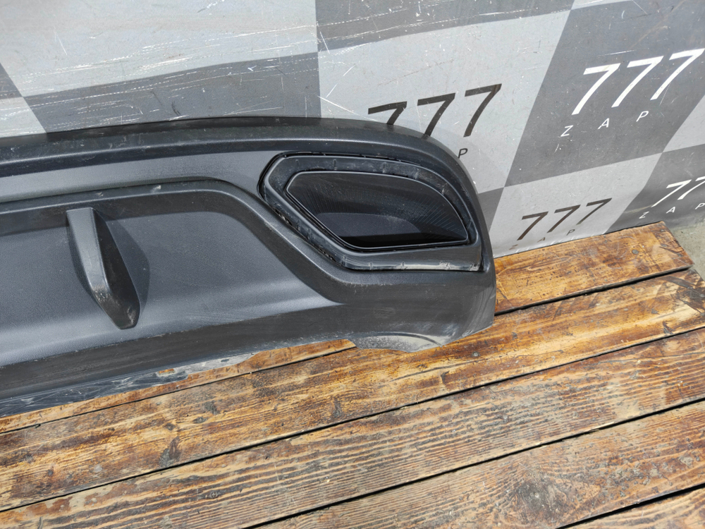 Юбка заднего бампера Skoda Kodiaq 21-нв Б/У Оригинал 56G807568A