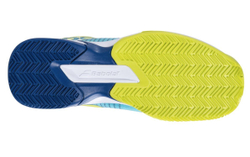 Детские кроссовки для Падел Babolat Jet Premura JR - green/sulphur spring