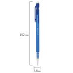 Карандаш механический 0,5 мм, STAFF "College" MP-425, ластик, корпус тонированный синий, 181426