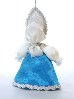 Кукла елочная игрушка Снегурочка