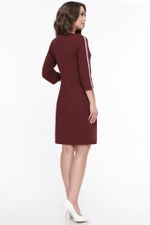Платье ДС-ПОЛНЫЙ ВПЕРЕД, БОРДО (Акция)