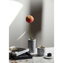 Набор колец для салфеток Marm, Ø5 см, черный мрамор, 2 шт.