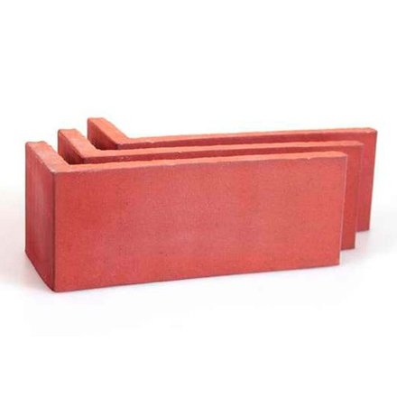 Плитка клинкерная под кирпич угловая Terramatic Plato Original 1102, 185х60х71х14 мм