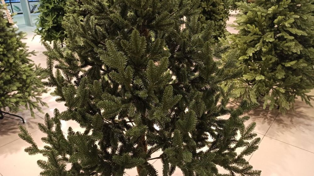 Искусственная ель на ножке «Датская» (хвоя литая) 180 см / 1,8 м