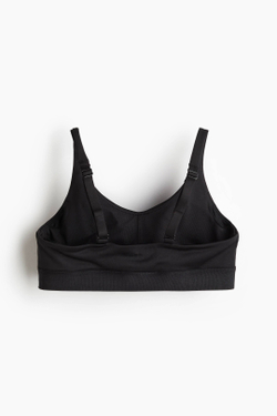 H&M Спортивный топ DryMove, черный