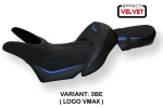 Yamaha Vmax 1700 2009-2020 Tappezzeria Italia чехол для сиденья Odessa с эффектом Вельвет
