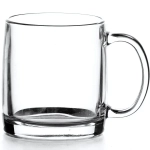 Кружка стеклянная 380мл «Нордик» H8502